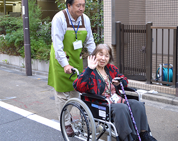 車いすの貸し出し